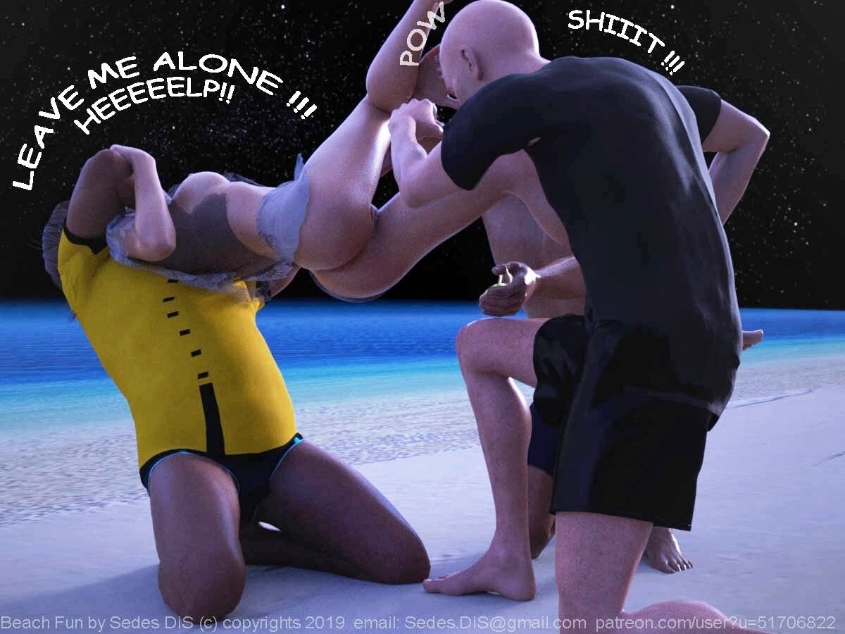 SedesDiS - Beach Fun (English) porn comic image number 15