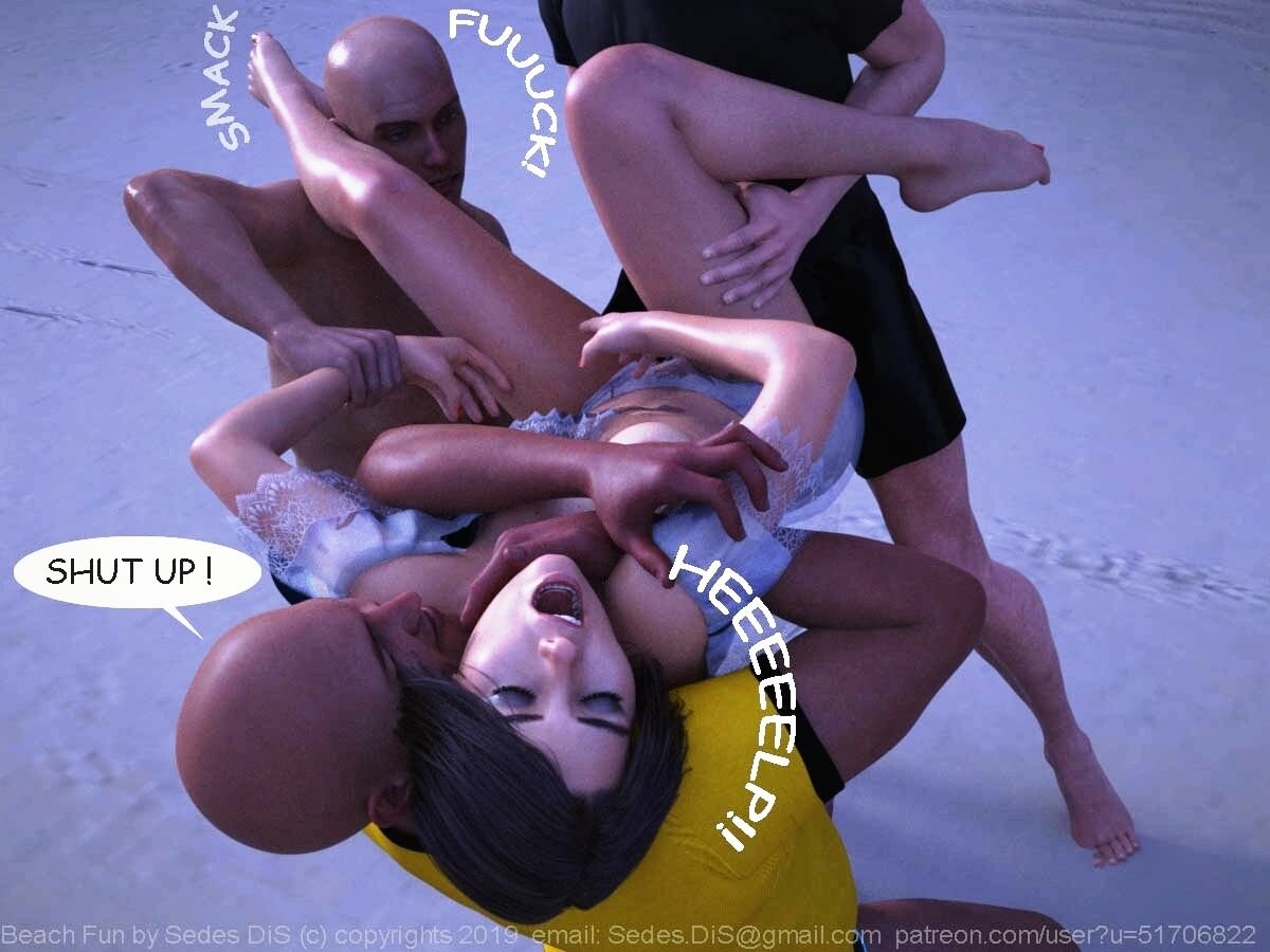 SedesDiS - Beach Fun (English) porn comic image number 17