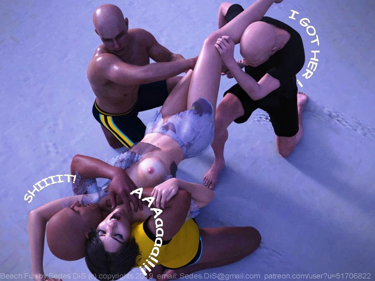 SedesDiS - Beach Fun (English) porn comic image number 18