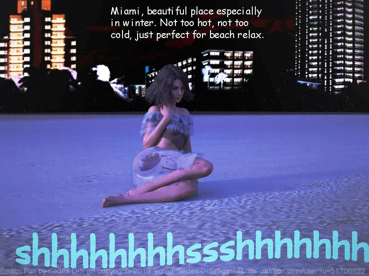 SedesDiS - Beach Fun (English) porn comic image number 1