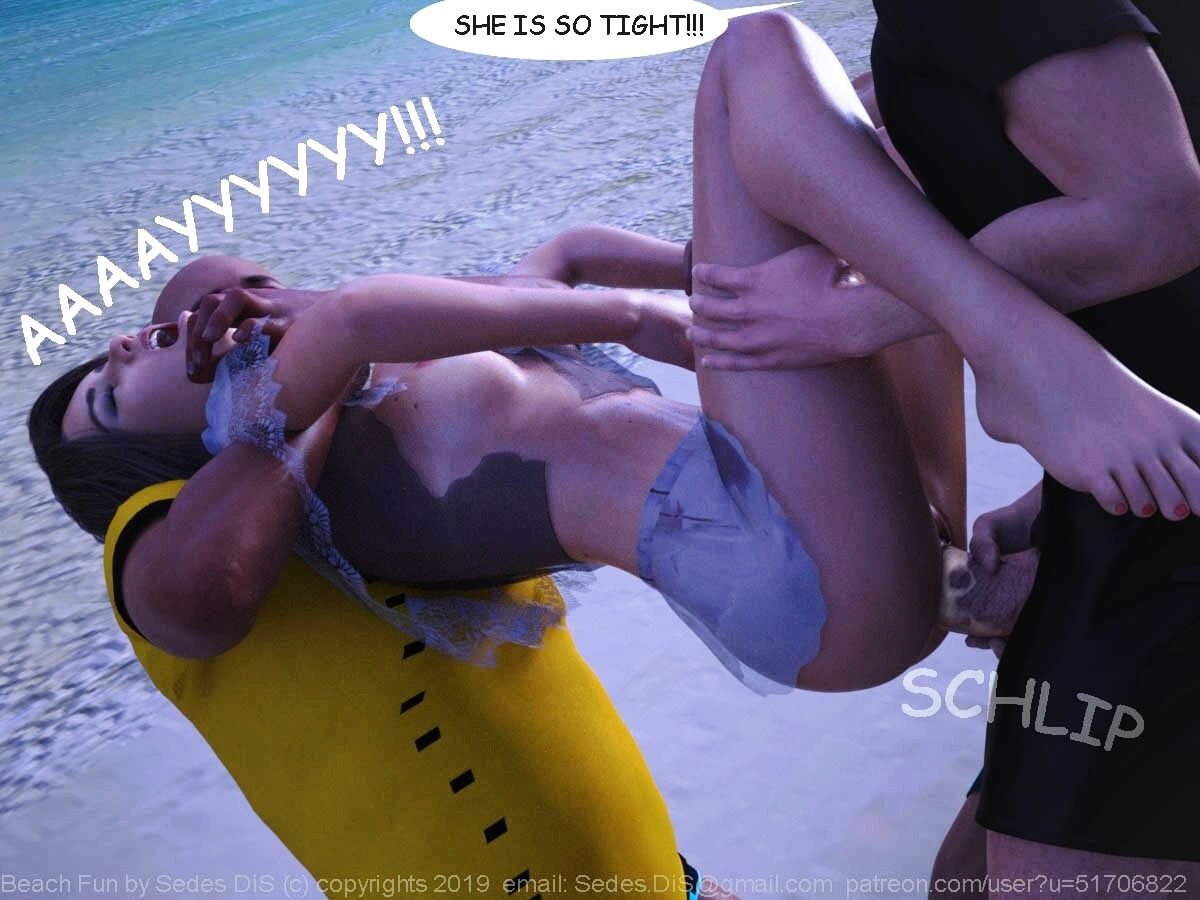 SedesDiS - Beach Fun (English) porn comic image number 22