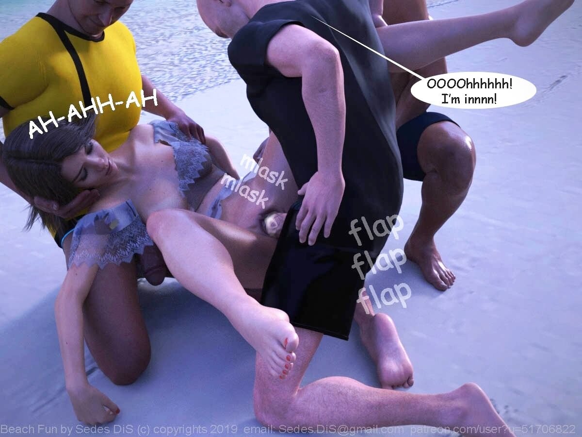 SedesDiS - Beach Fun (English) porn comic image number 23