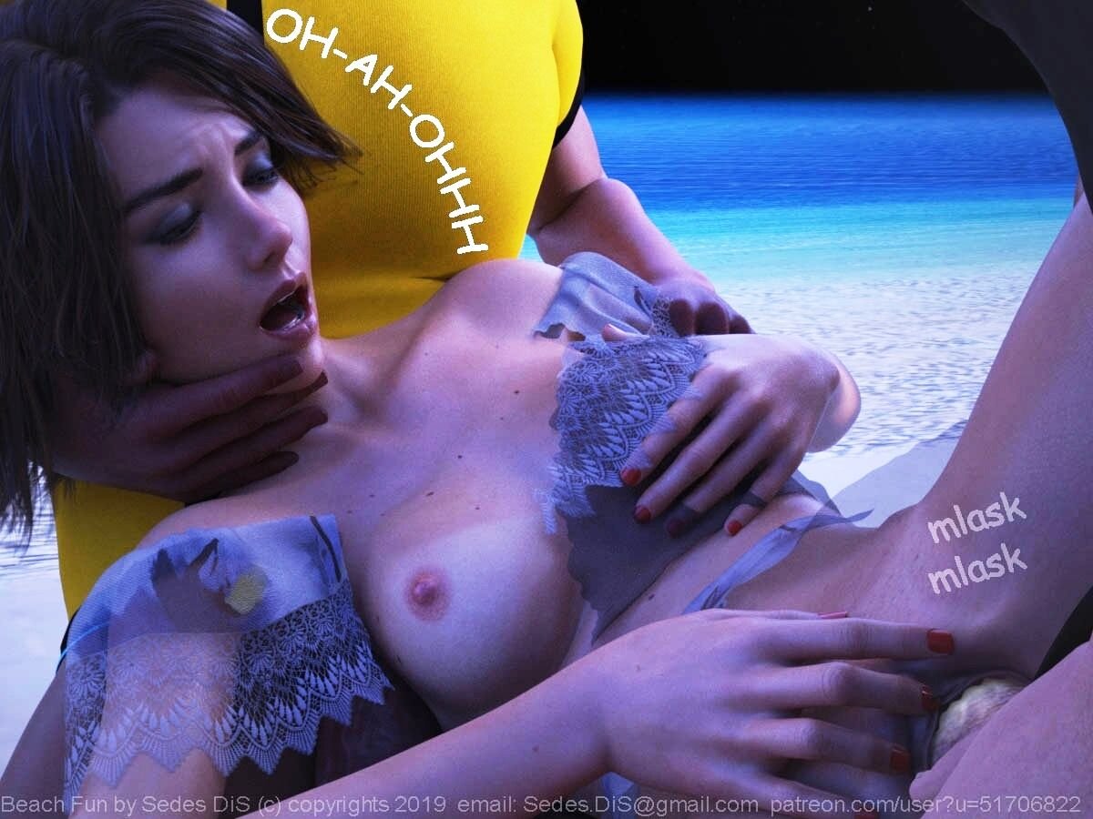 SedesDiS - Beach Fun (English) porn comic image number 27