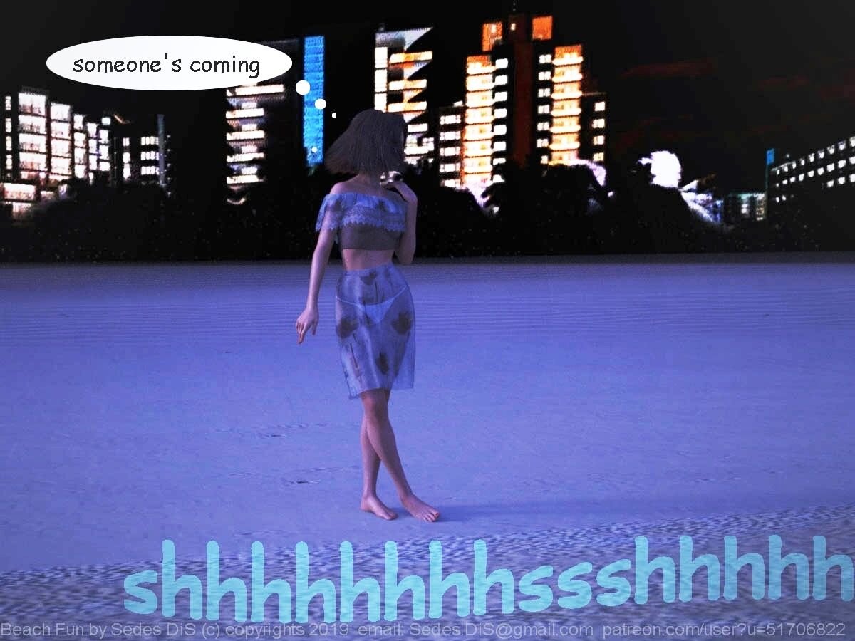 SedesDiS - Beach Fun (English) porn comic image number 2