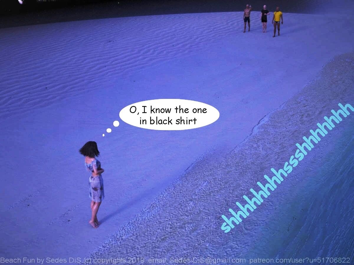 SedesDiS - Beach Fun (English) porn comic image number 3