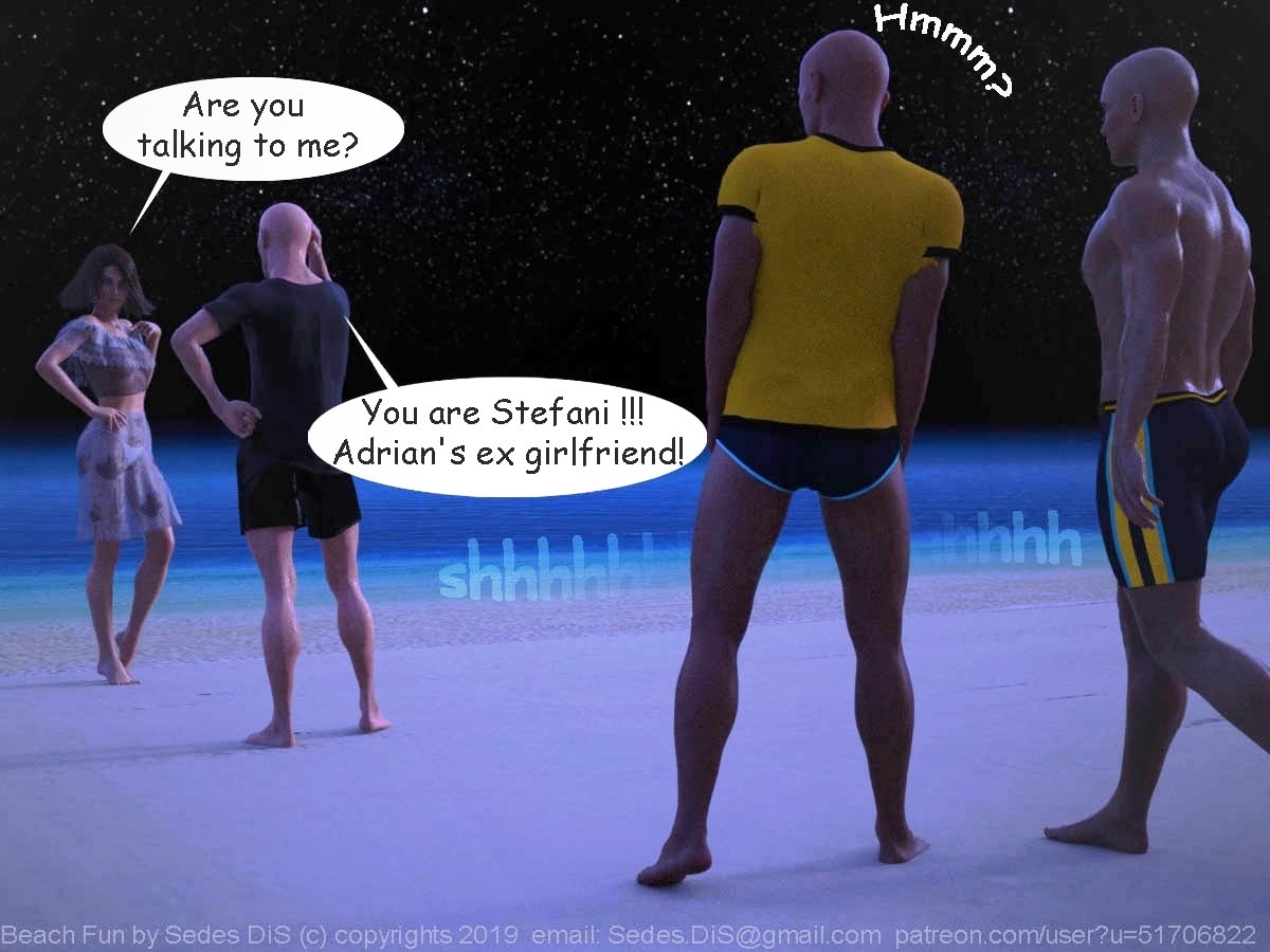 SedesDiS - Beach Fun (English) porn comic image number 6