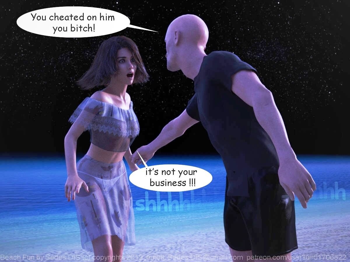 SedesDiS - Beach Fun (English) porn comic image number 7