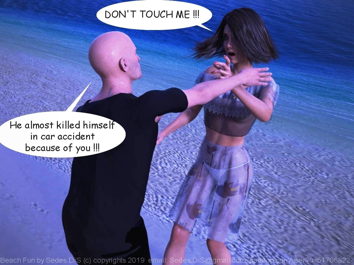 SedesDiS - Beach Fun (English) porn comic image number 8