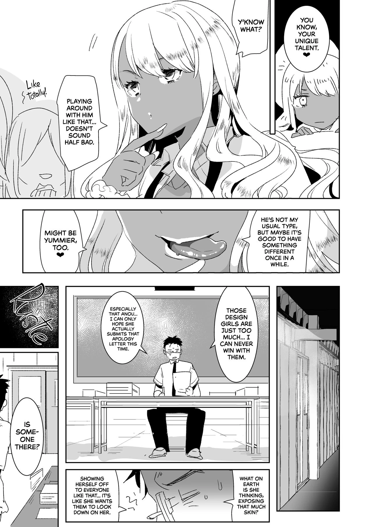 I Would Never Get Dominated and Pegged by a Tan Gal With a Huge Cock!  Futanari Kyokon Kuro Gal ni Gyaku Anal Fukujuu Saserareru nante... image number 3