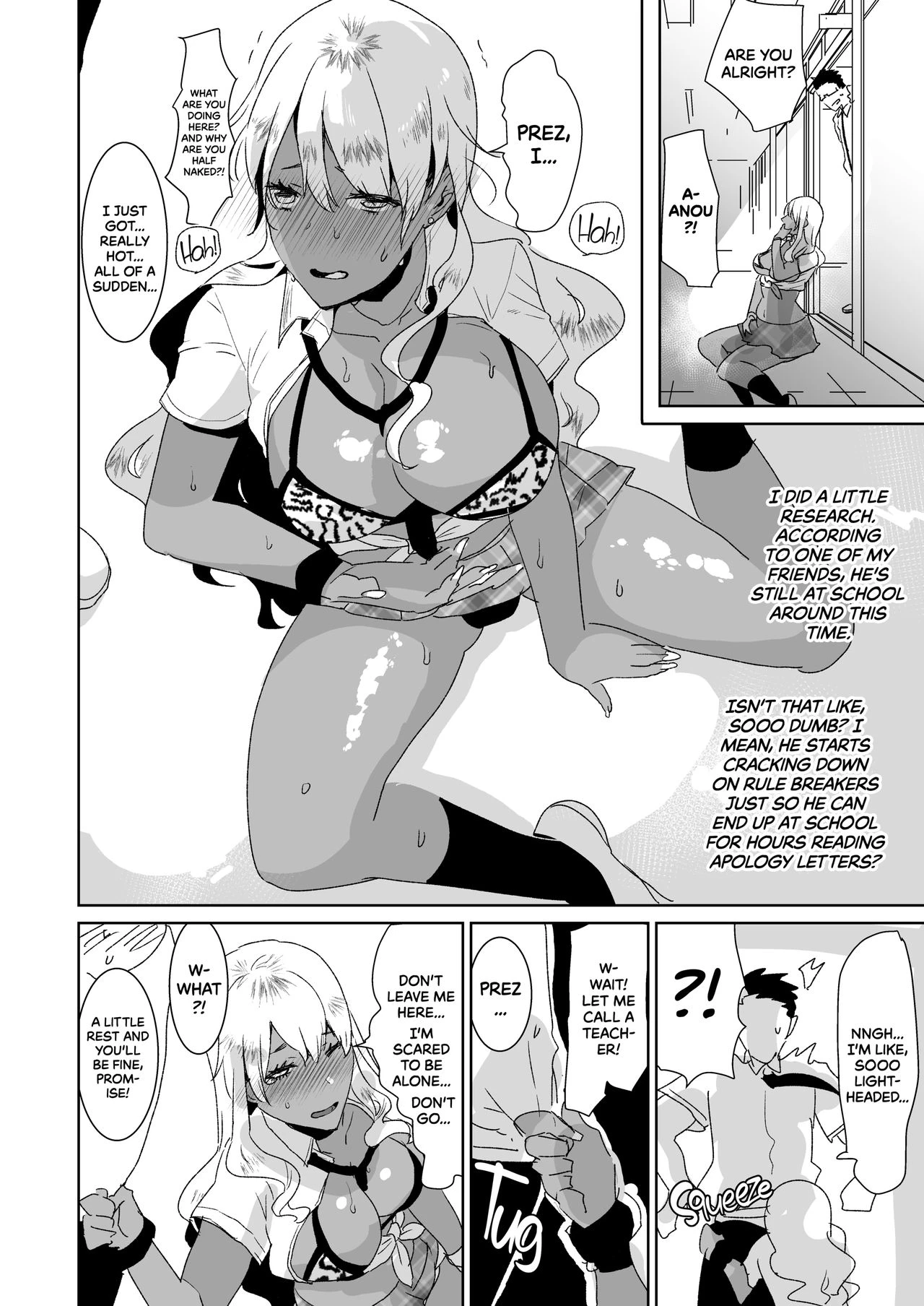 I Would Never Get Dominated and Pegged by a Tan Gal With a Huge Cock!  Futanari Kyokon Kuro Gal ni Gyaku Anal Fukujuu Saserareru nante... image number 4