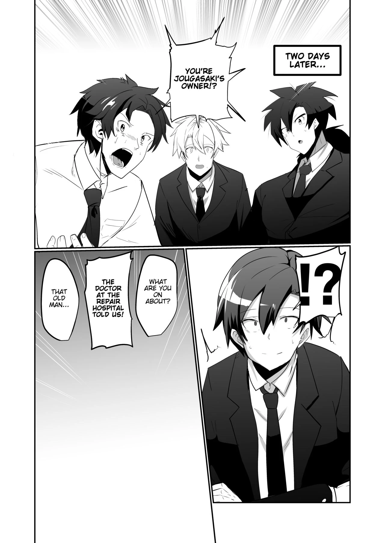 The Manga about being Lovey-Dovey with your Android Childhood Friend  Android no Osananajimi to Icharabu Suru Manga image number 34