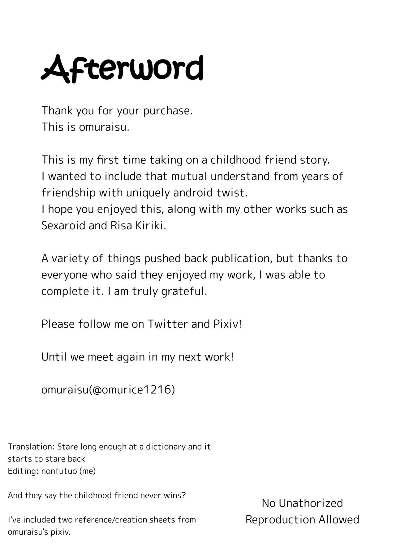 The Manga about being Lovey-Dovey with your Android Childhood Friend  Android no Osananajimi to Icharabu Suru Manga image number 38