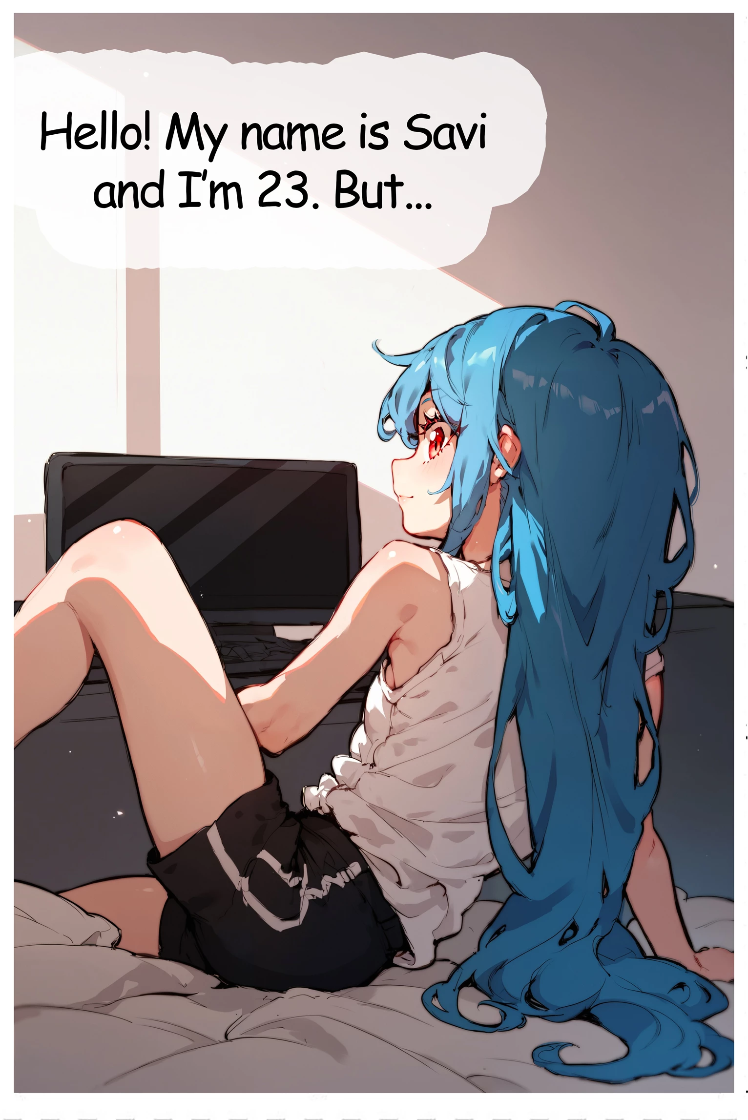 Savi want a big breasts.