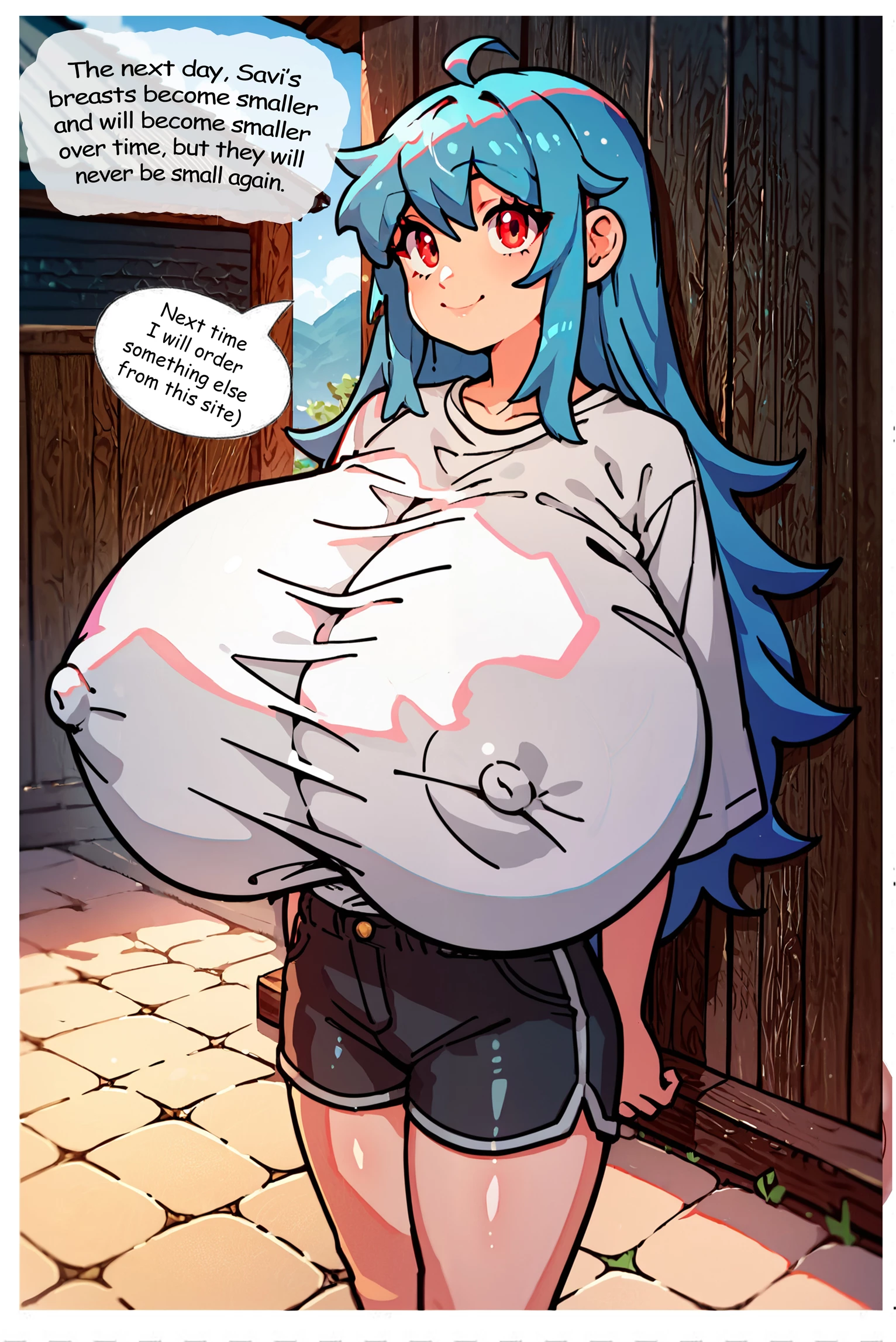 Savi want a big breasts. image number 8