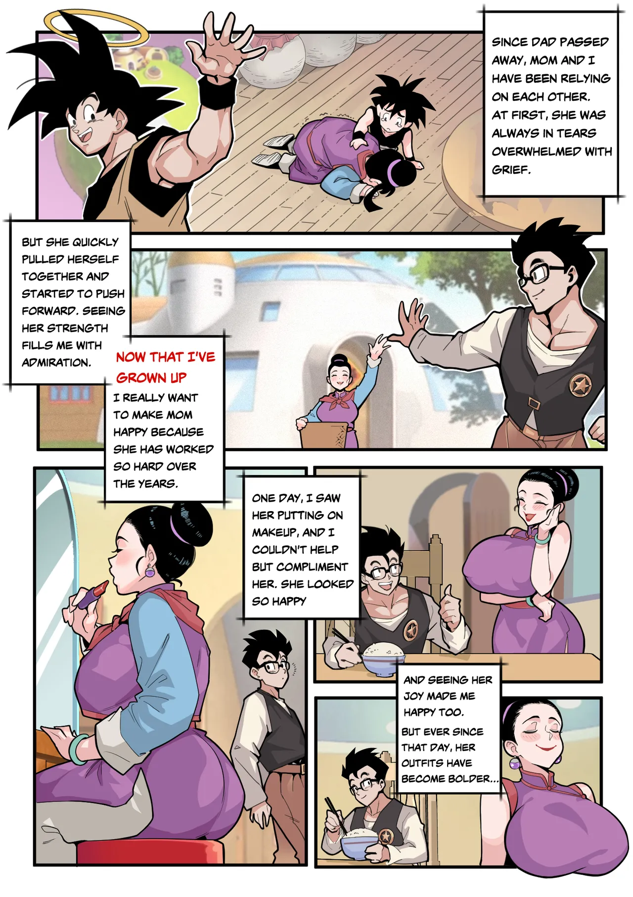 Milf Truck: Chichi and Gohan image number 1