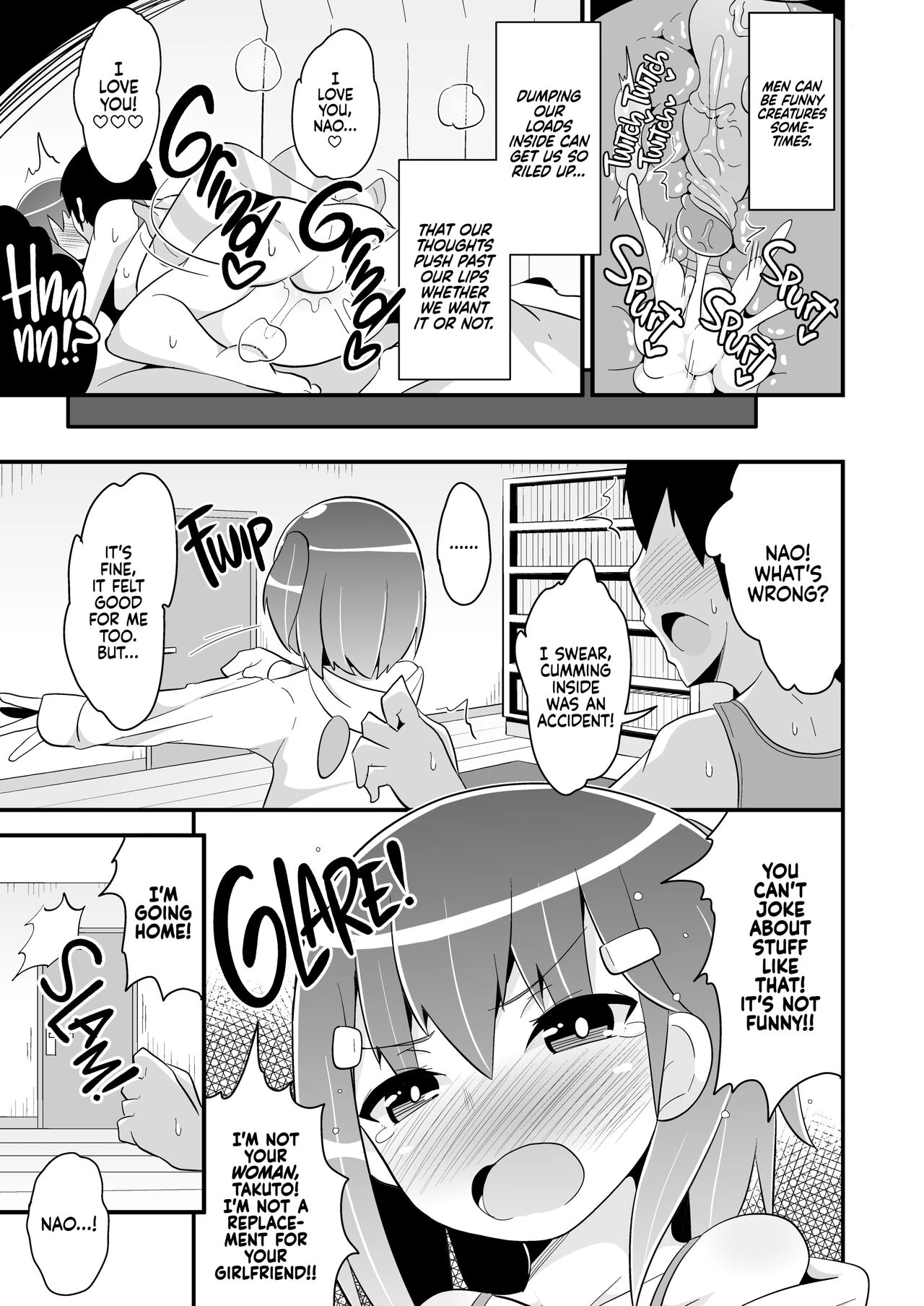 Gay sex with girlfriend 1-2  Homo Kanojo image number 15