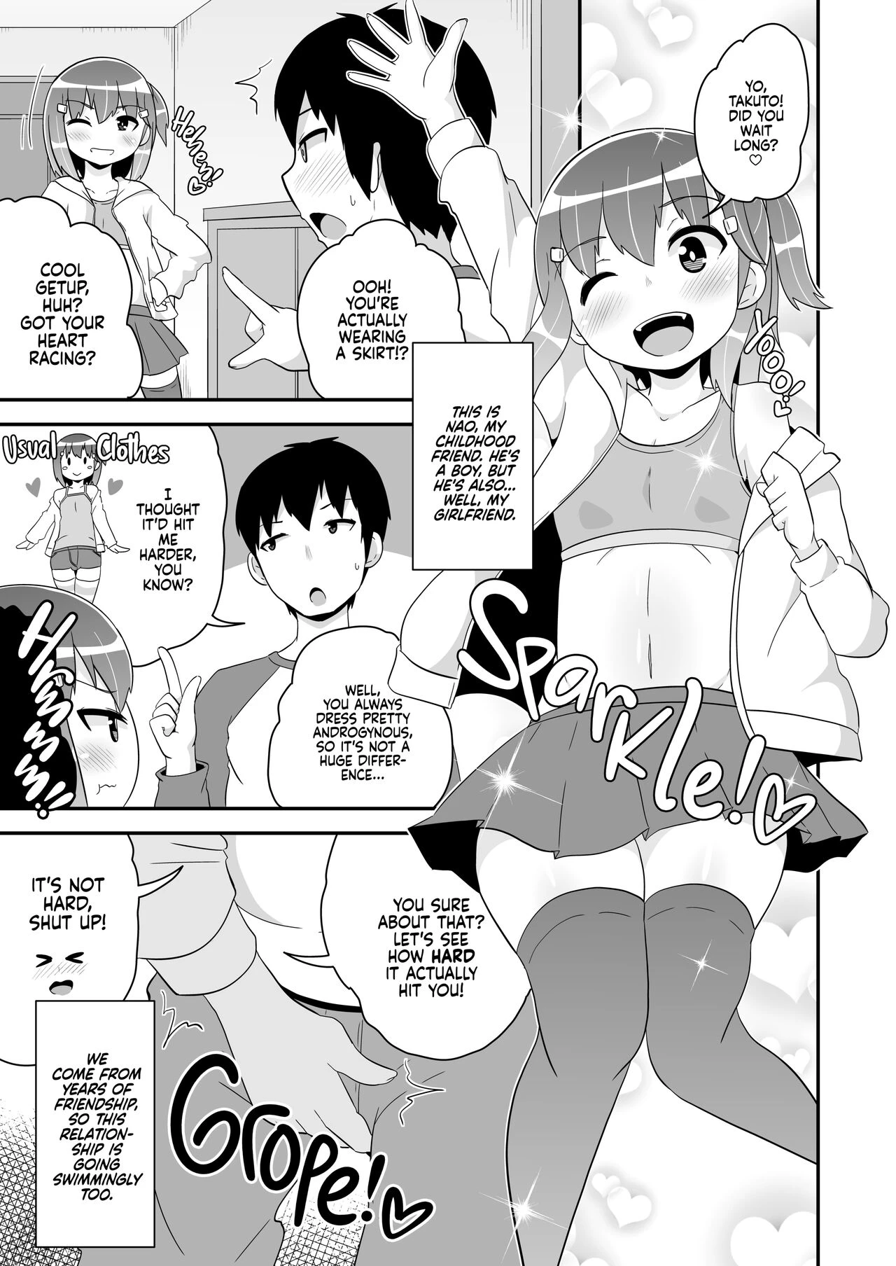 Gay sex with girlfriend 1-2  Homo Kanojo image number 24