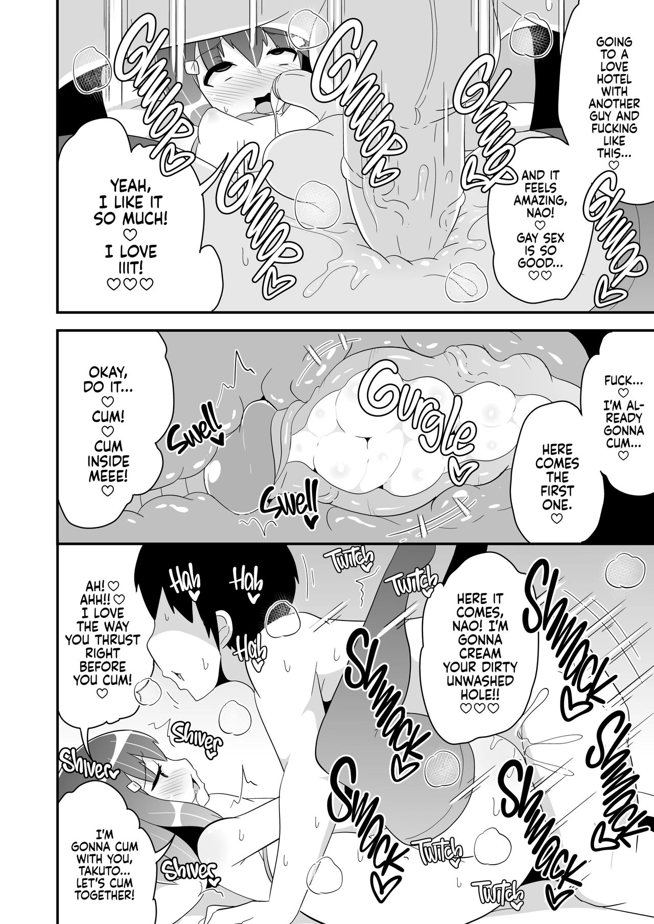 Gay sex with girlfriend 1-2  Homo Kanojo image number 39