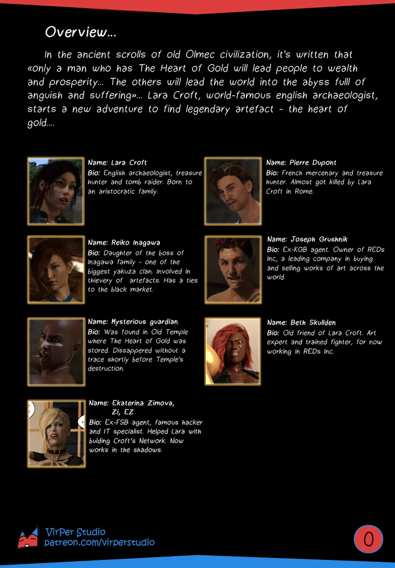 Lara Croft and The Heart of Gold 9 image number 1