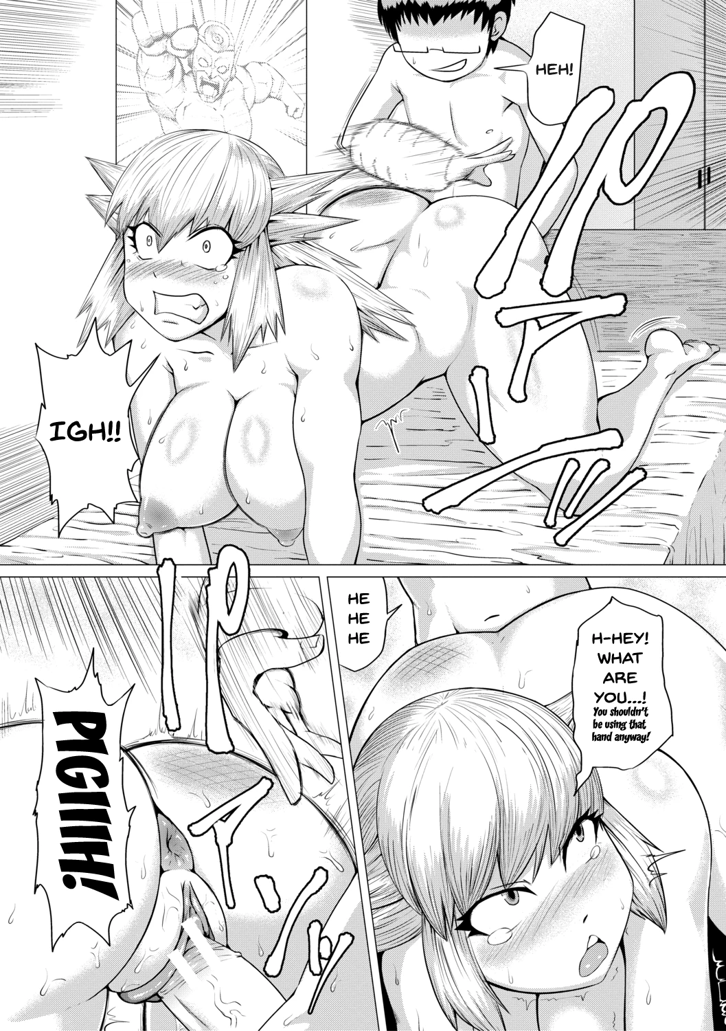The Meat Wall Squeeze -With Thick Milf Bodies-  HIDA-SHIBORI -Monmon Muchi Oba Body- image number 161