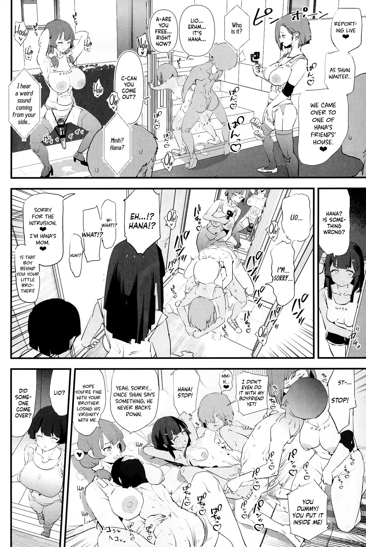 Mama-san Volley de Mama Onaho Kaimakusen! + Onaho Gasshuku Joutou! Buchigire Yankee Shigaraki Mia Sanjou!  Volleyball Mom and Cocksleeve Mom - The Final Battle! image number 26