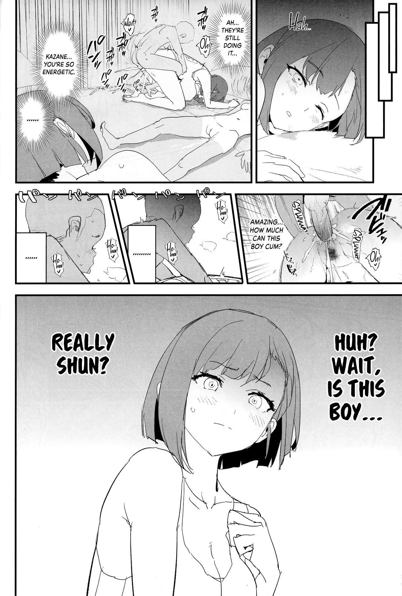 Mama-san Volley de Mama Onaho Kaimakusen! + Onaho Gasshuku Joutou! Buchigire Yankee Shigaraki Mia Sanjou!  Volleyball Mom and Cocksleeve Mom - The Final Battle! image number 30