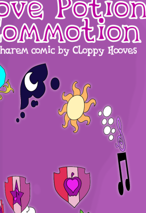 Love Potion Commotion (my little pony friendship is magic) porn comic