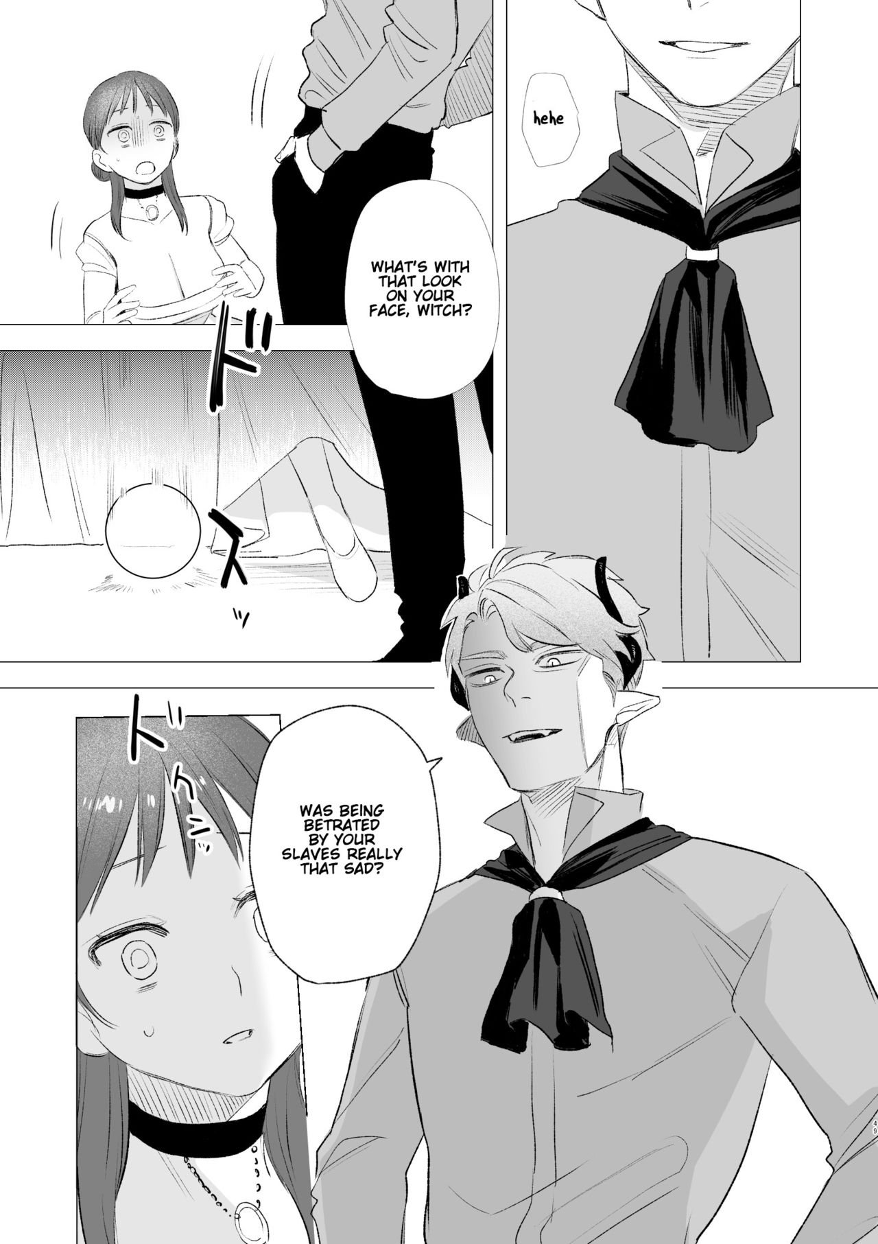 Mauve (Oniben Katze) dog eat dog era ~Ryuujinzoku Dorei no Futago to Saimin Koubi~ English image number 48