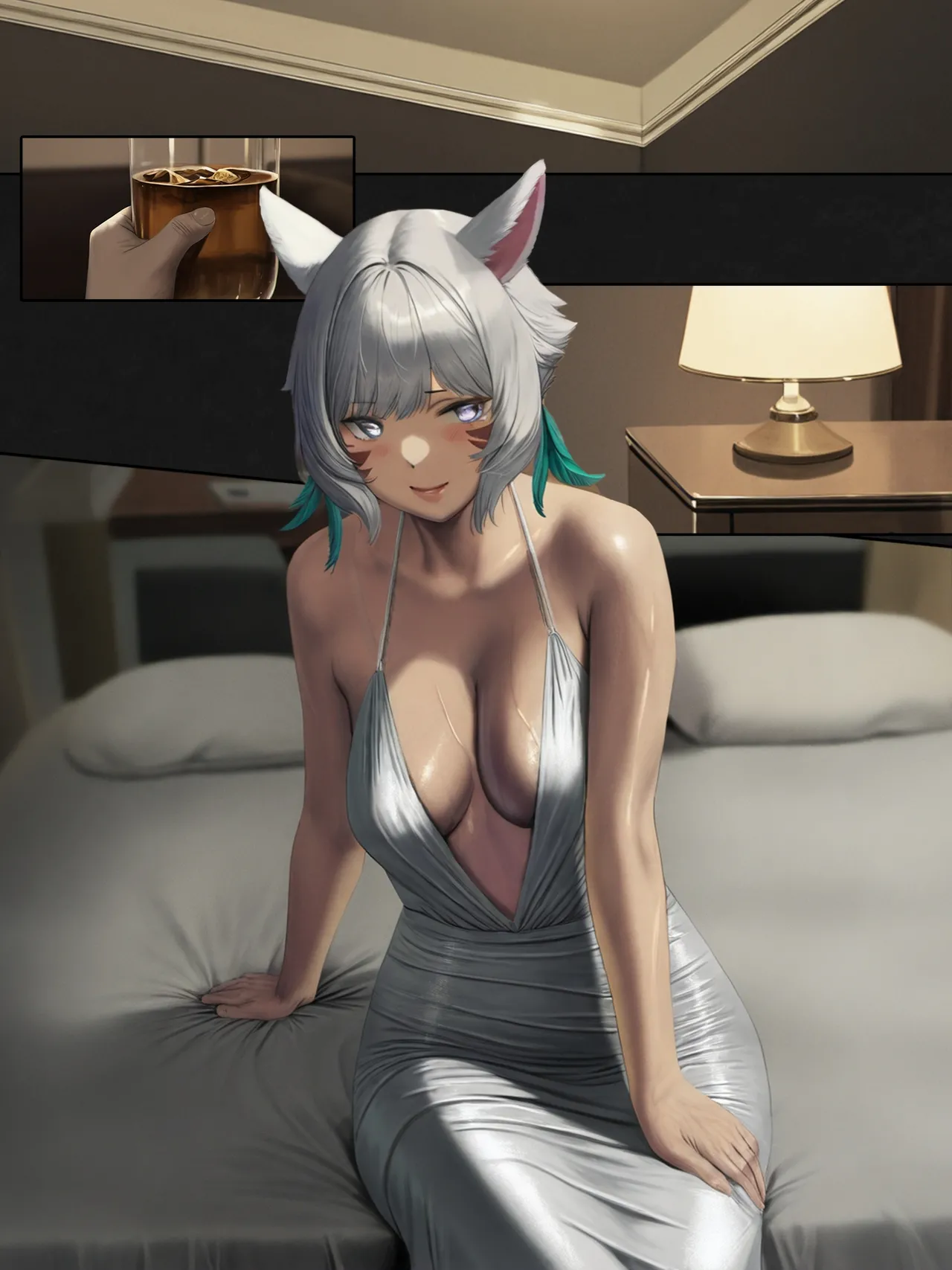 The Silk Between Us: That Time When I Literally Had Sex with YShtola Through Silk image number 7