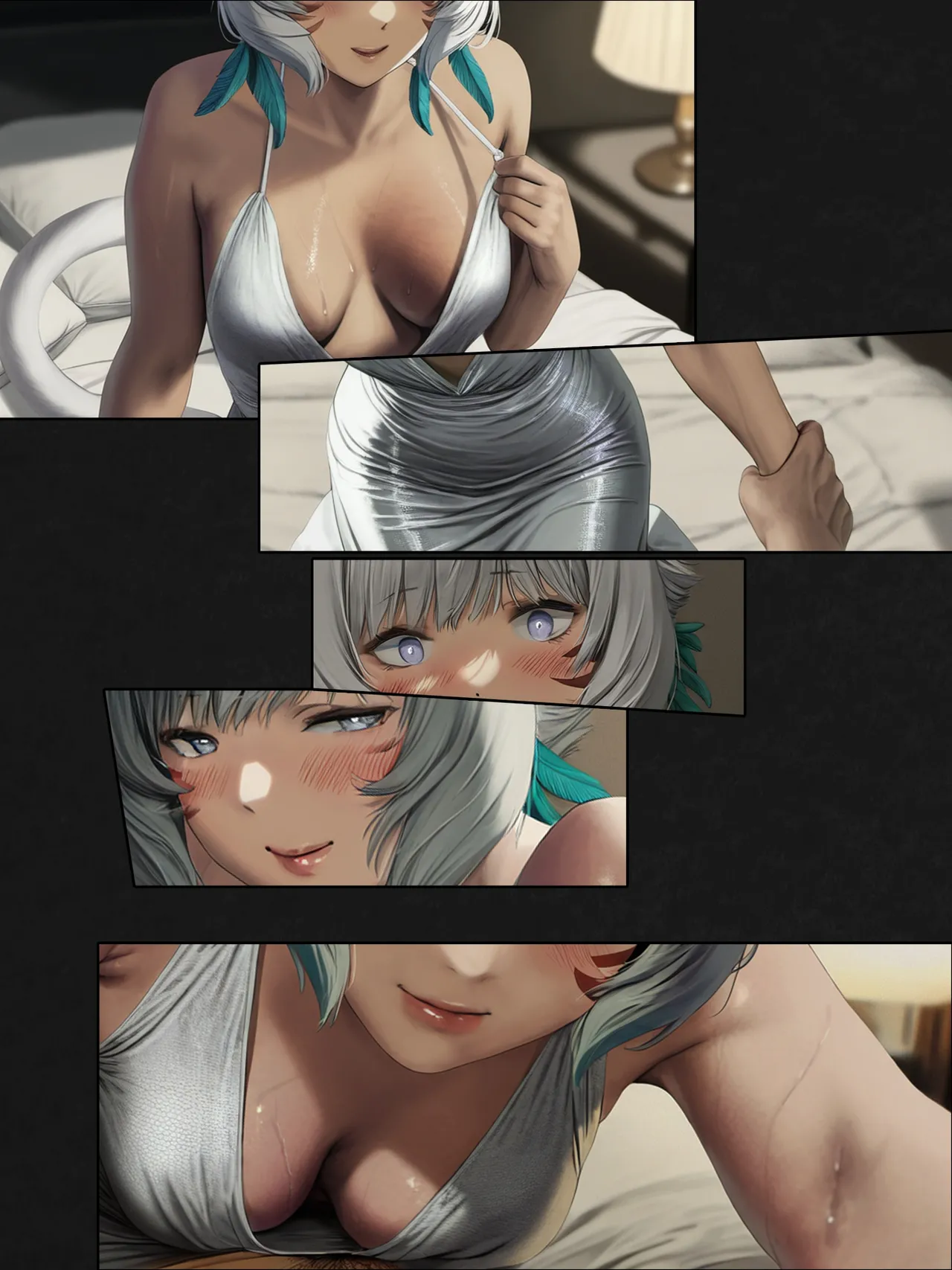 The Silk Between Us: That Time When I Literally Had Sex with YShtola Through Silk image number 8