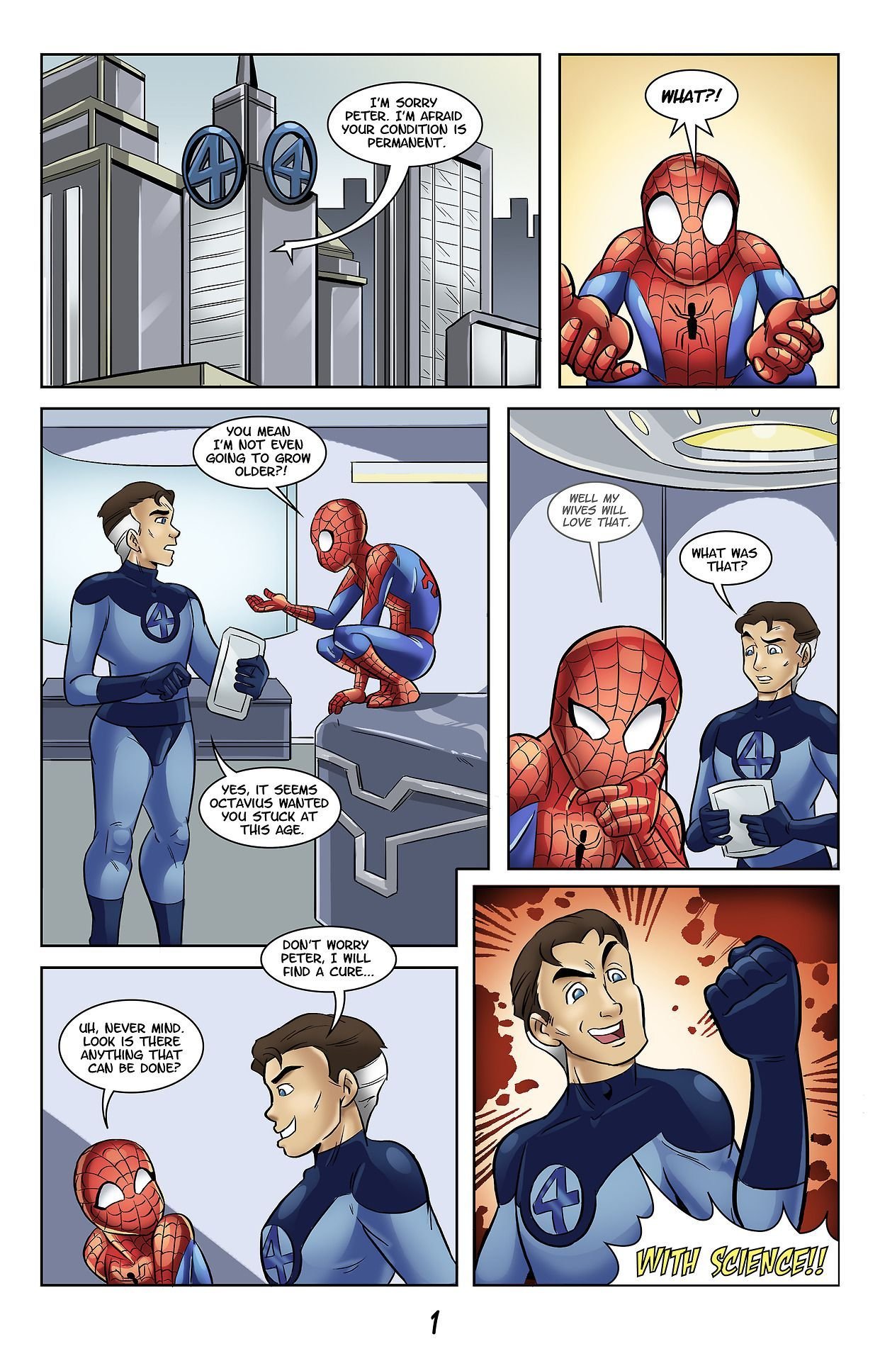 The Adventures Of Young Spidey - Chapter 1 (Various) Glassfish