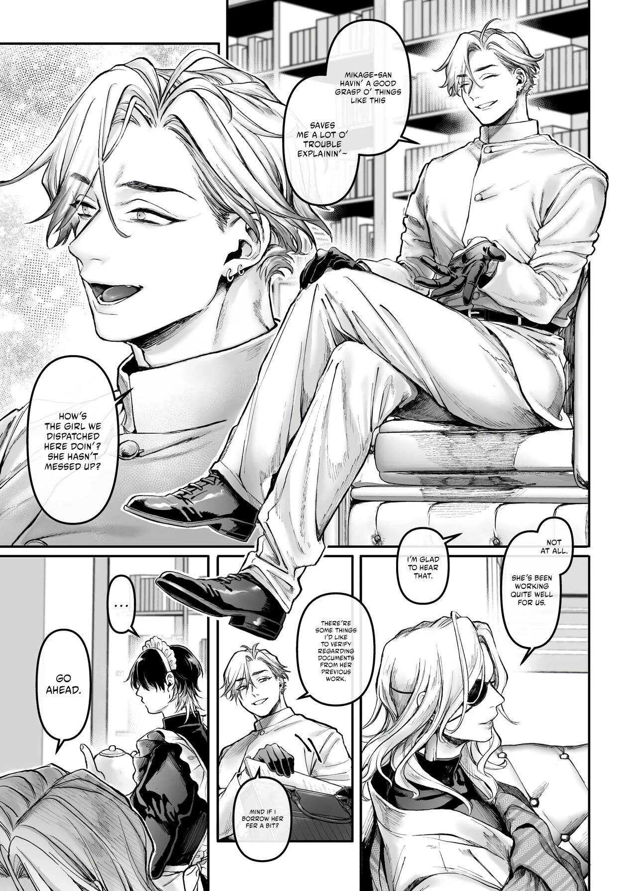 Infiltrate! Debt Repayment RTA of a Spy on the Brink ~The Crossdressing Maid and the Oni Boss~ Sennyuu! Gakeppuchi Spy no Shakkinhensai RTA ~Josou Maid to Oni Joushi~ image number 26
