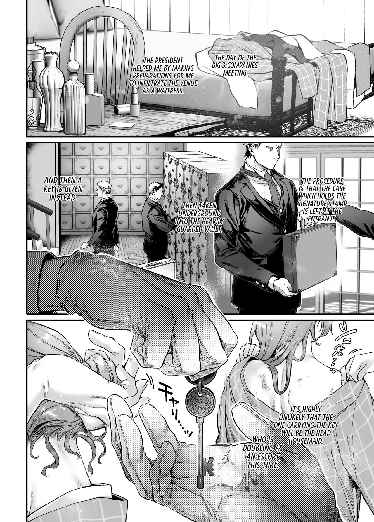 Infiltrate! Debt Repayment RTA of a Spy on the Brink ~The Crossdressing Maid and the Oni Boss~ Sennyuu! Gakeppuchi Spy no Shakkinhensai RTA ~Josou Maid to Oni Joushi~ image number 43