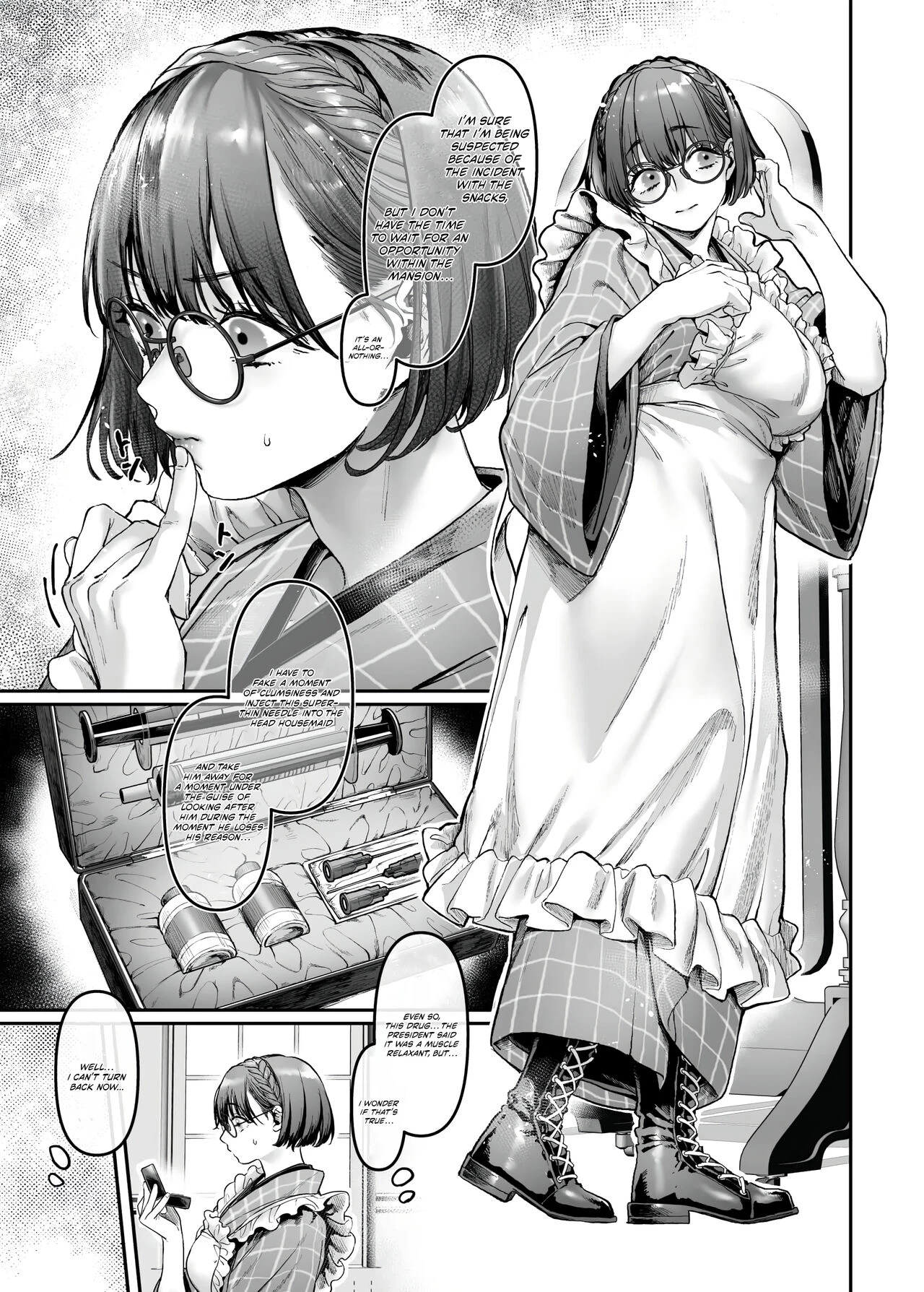 Infiltrate! Debt Repayment RTA of a Spy on the Brink ~The Crossdressing Maid and the Oni Boss~ Sennyuu! Gakeppuchi Spy no Shakkinhensai RTA ~Josou Maid to Oni Joushi~ image number 44