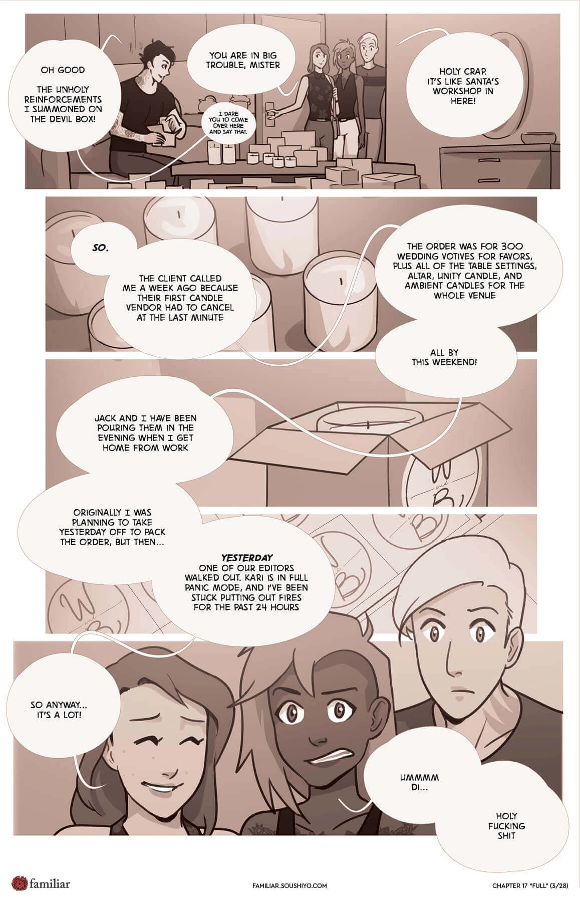 Familiar- Act 3 - Chapter 17 image number 3