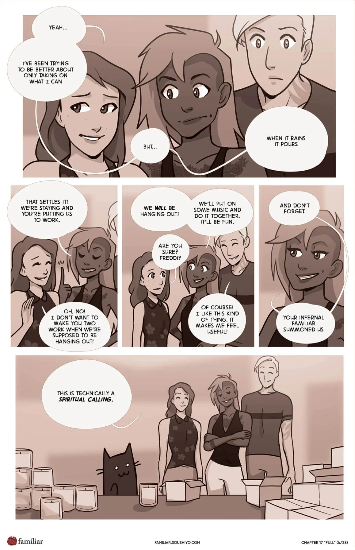 Familiar- Act 3 - Chapter 17 image number 4