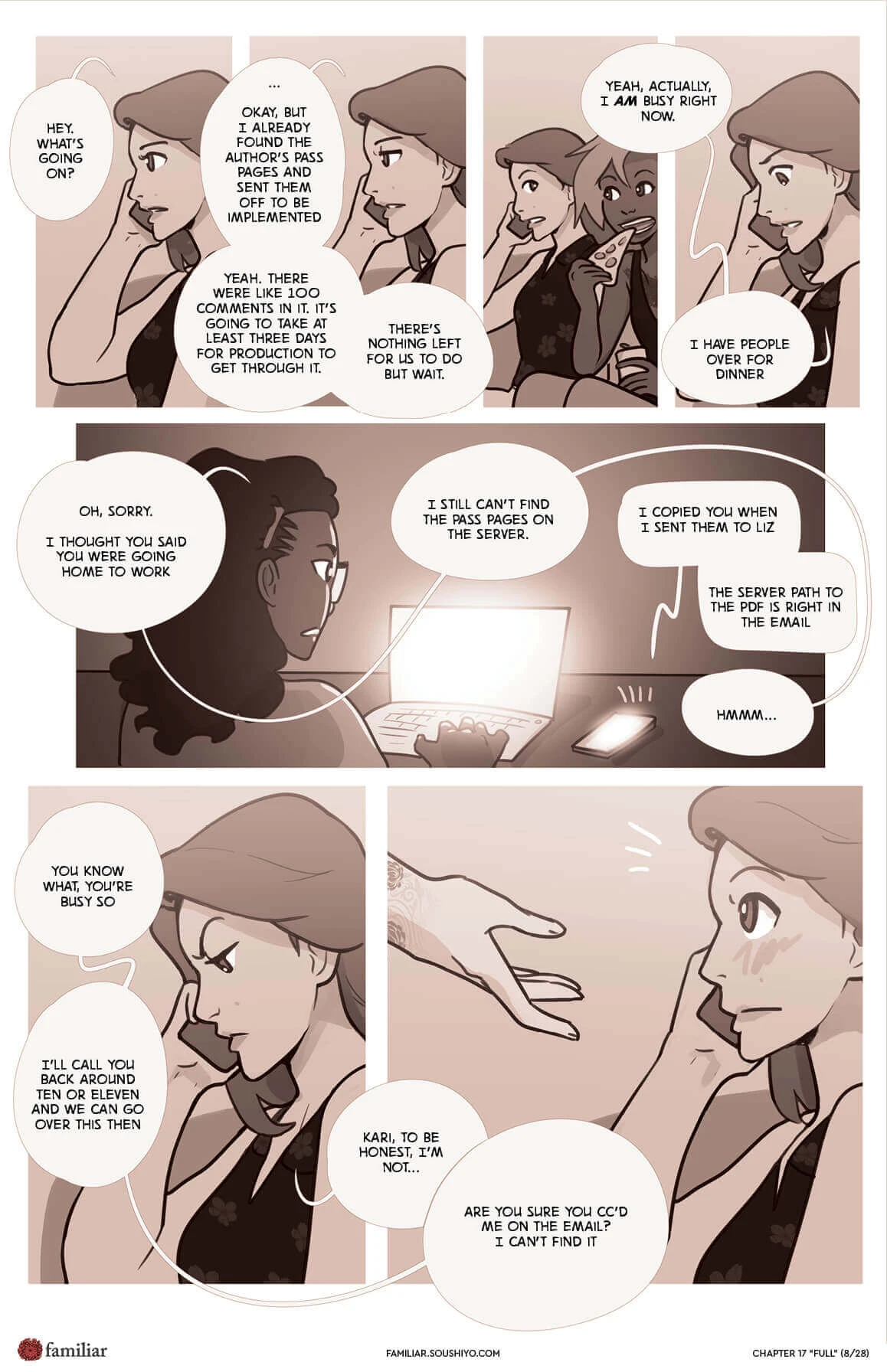 Familiar- Act 3 - Chapter 17 image number 8