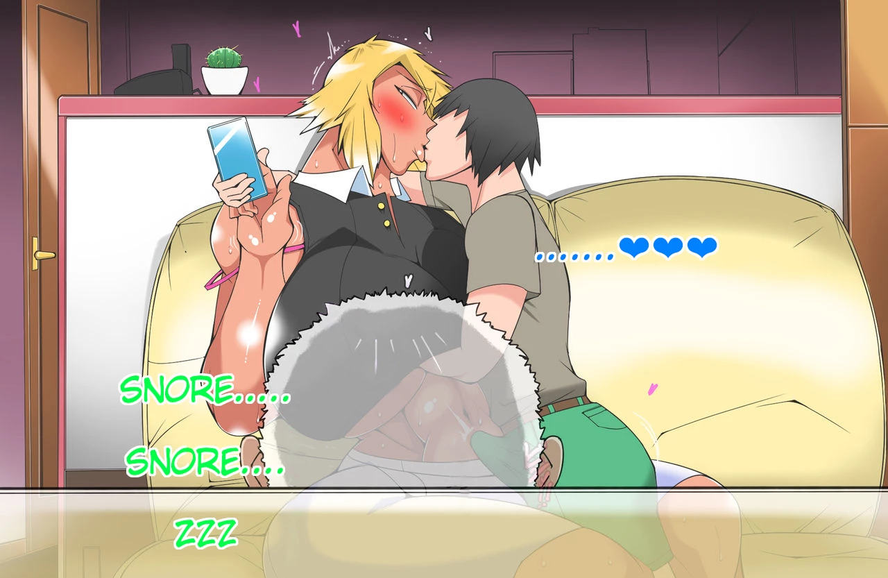 The Summer My Bodybuilder Mom Made Me Cum  Bodybuil Senshu no Bakunyuu Haha ni Gangan Nukareta Natsu image number 103