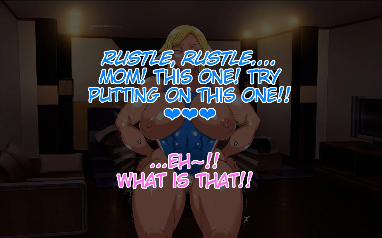 The Summer My Bodybuilder Mom Made Me Cum  Bodybuil Senshu no Bakunyuu Haha ni Gangan Nukareta Natsu image number 109