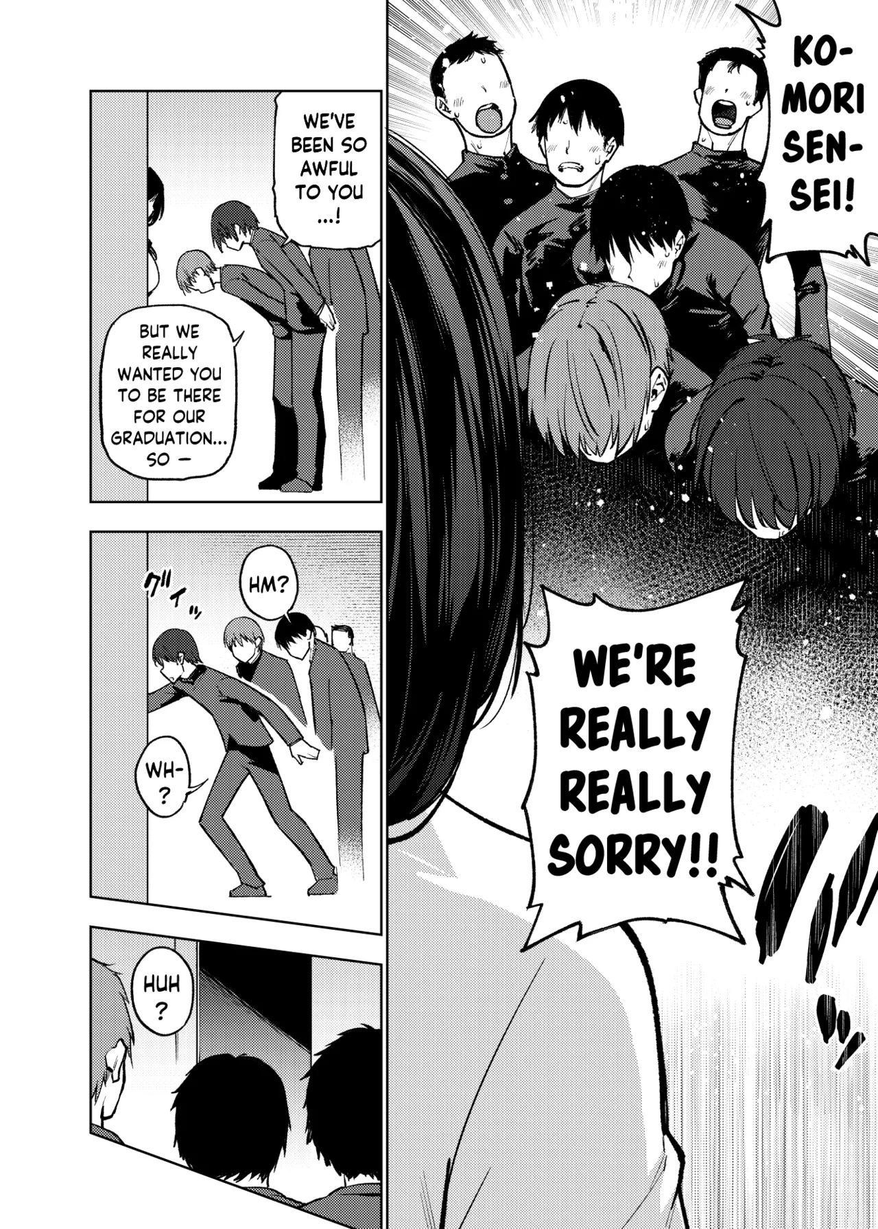 Komori-sensei Comes Out of Her Shell  Komori-sensei wa Komoranai image number 25