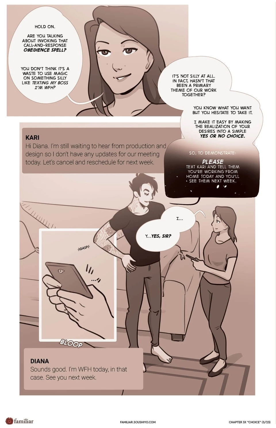 Familiar Act 3 - Chapter 18.7: Choice image number 3