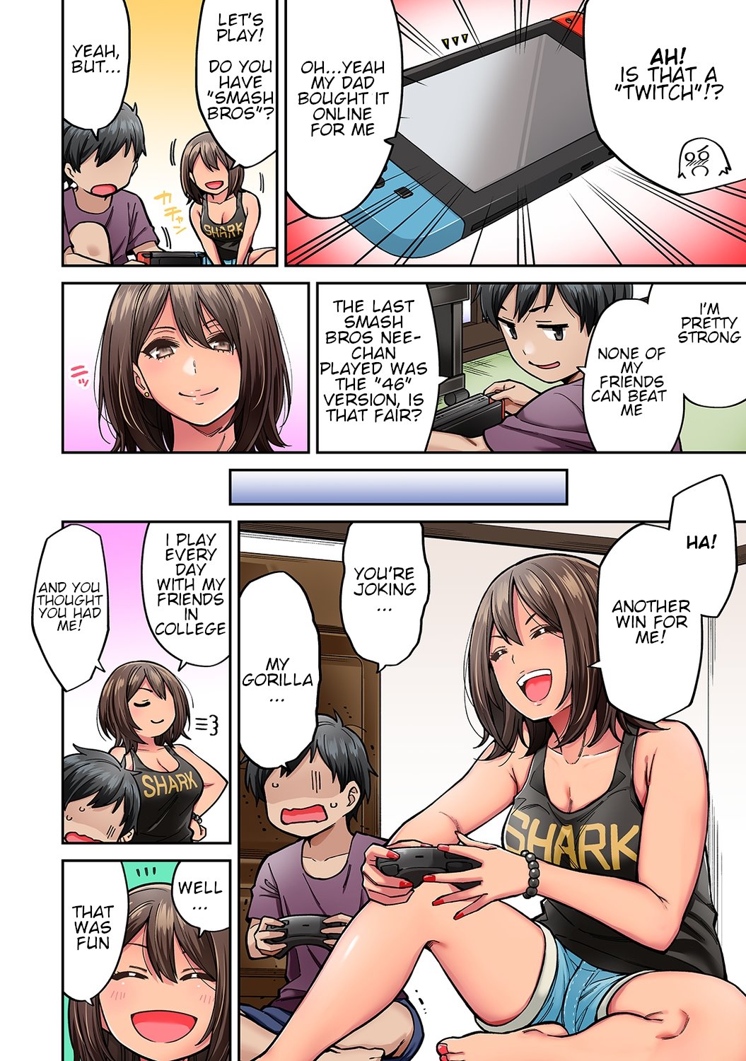 Akogare no Nee-chan ga Gal ni Natte Kaette Kita Natsuyasumi Ch. 2 image number 2