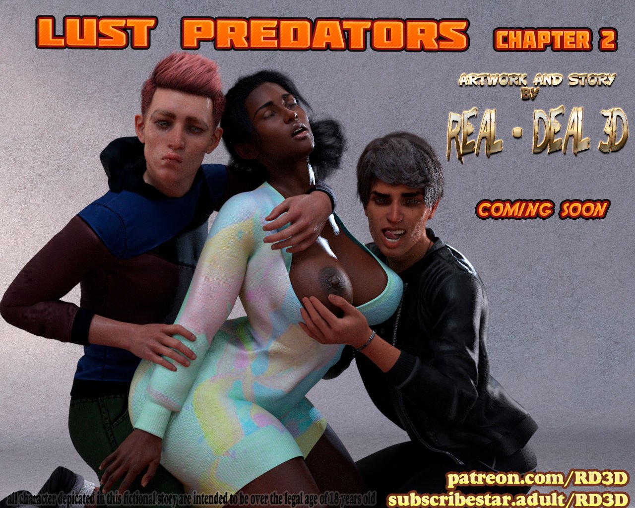 Real-Deal 3D - LUST PREDATORS -chapter 1 image number 81