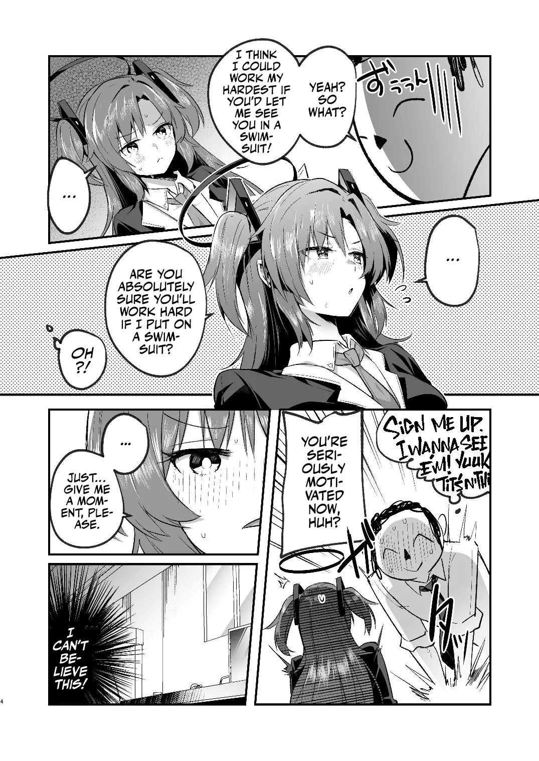 A Midsummers Steamy Sex Session  Yuuka to Midsummer no Asedaku Office SEX image number 3