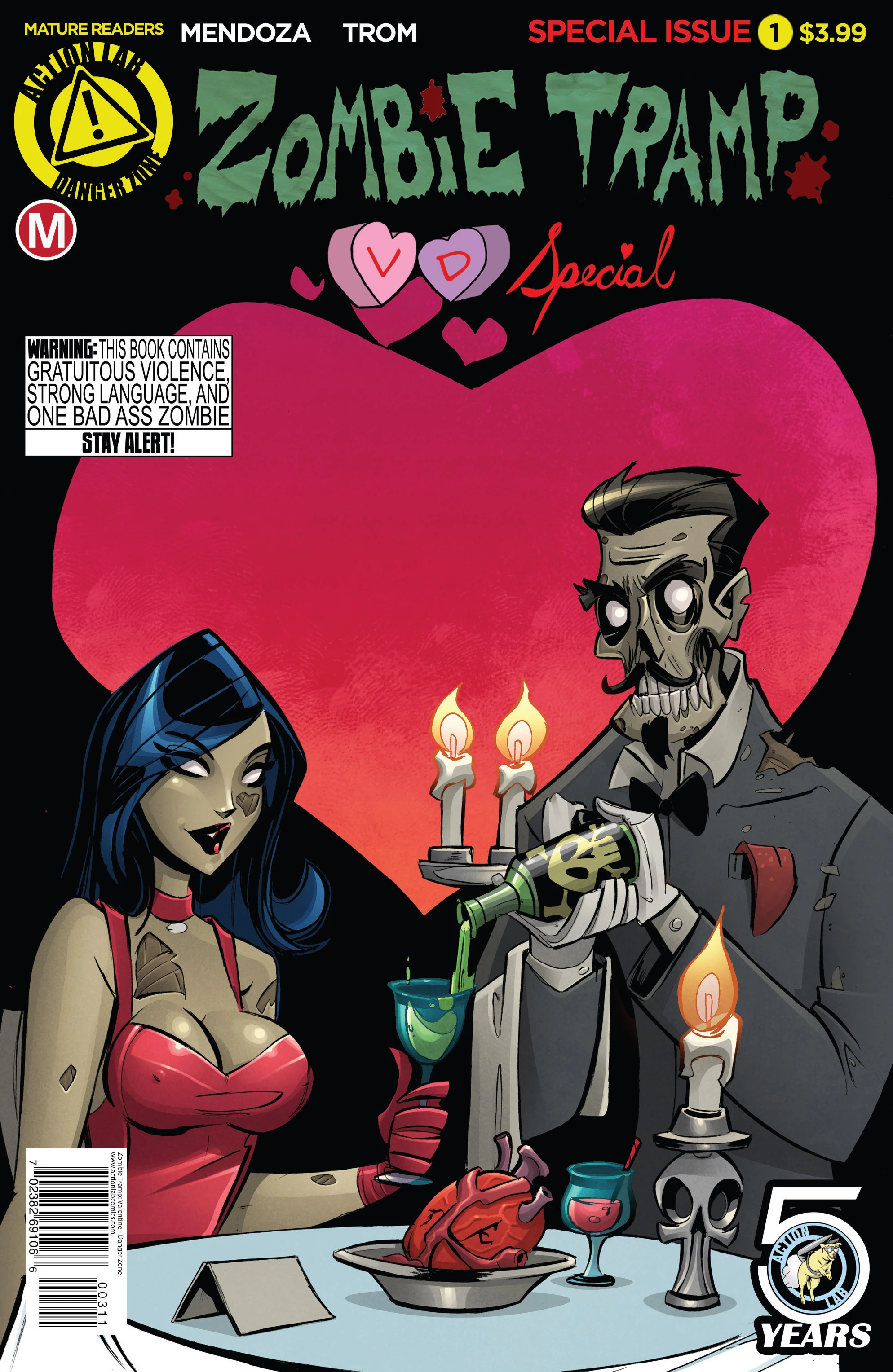 Zombie Tramp v3 .Valentines Day Special