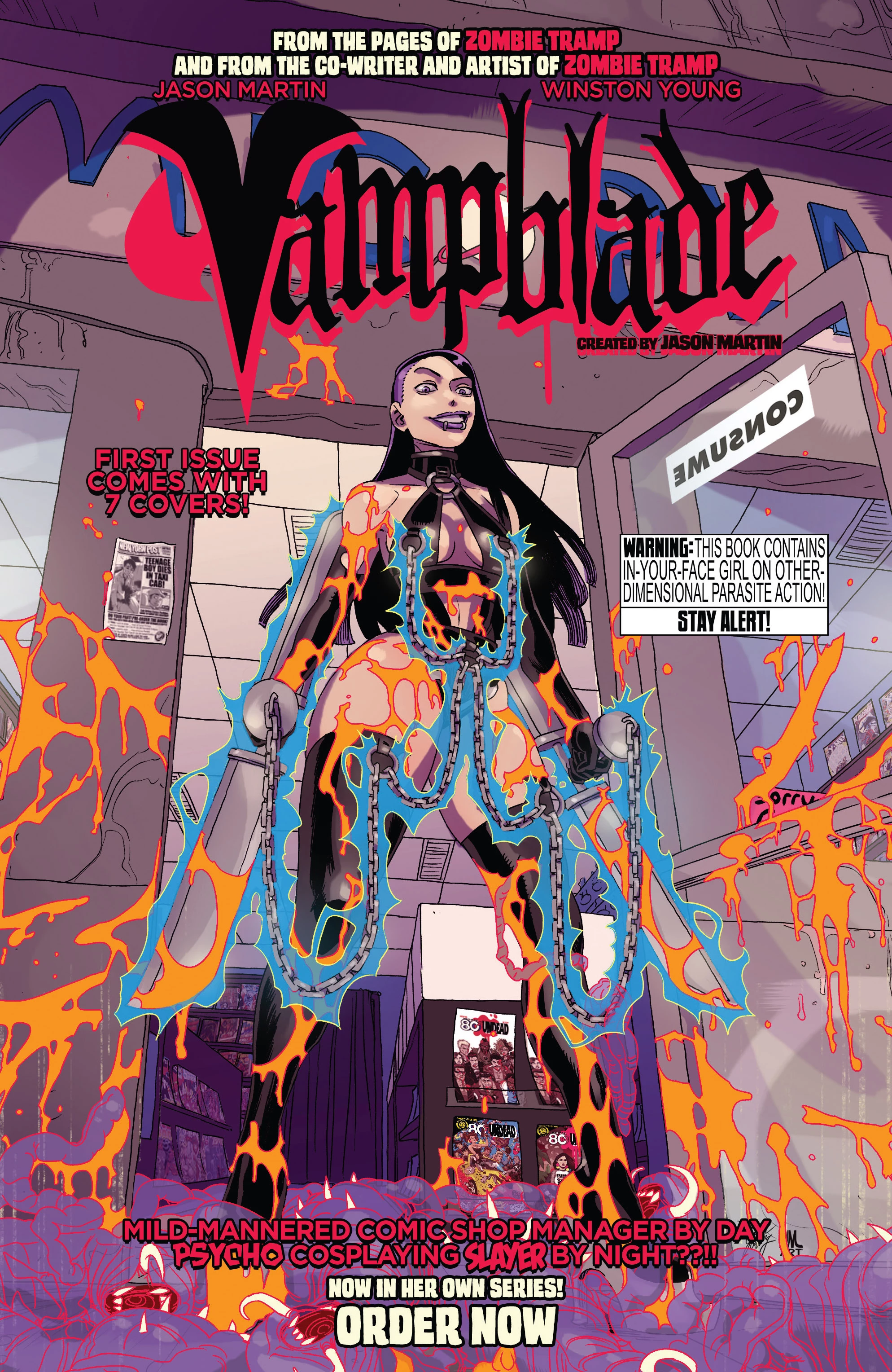 Zombie Tramp v3 .Valentines Day Special image number 24
