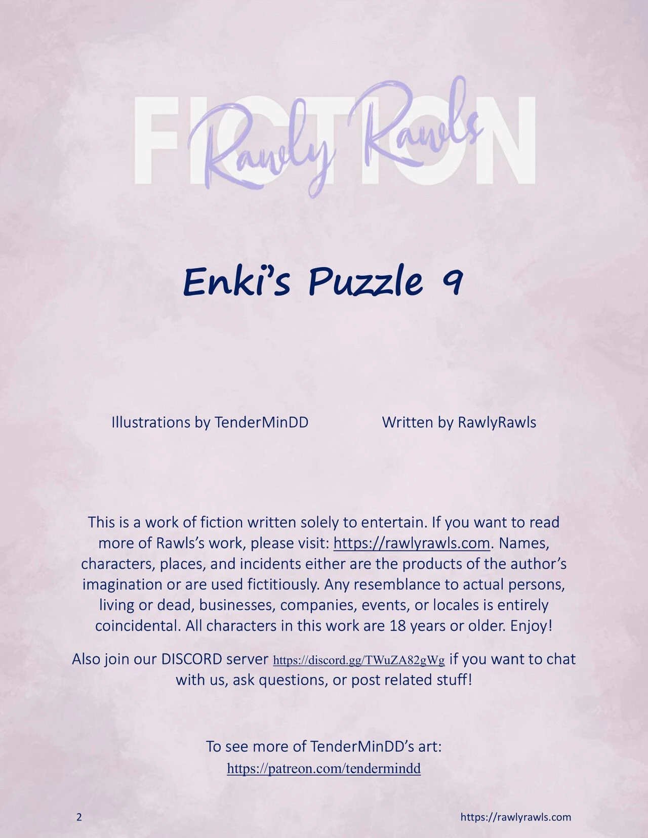 Enkis Puzzle 9: Rawly Rawls Fiction image number 1