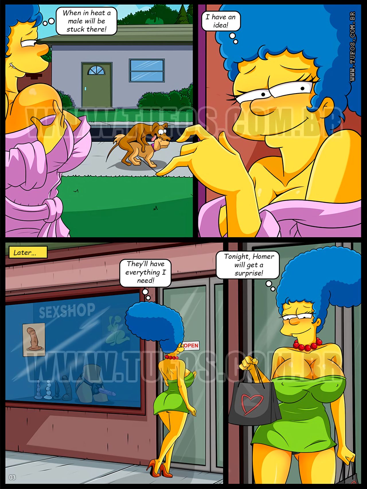 Cartoon comics simpsons porn The Simpsons