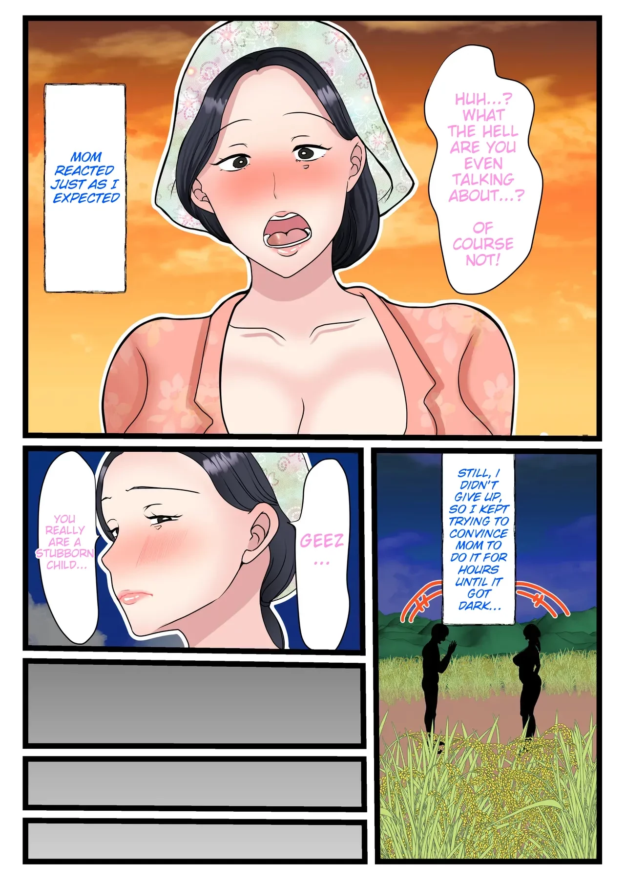 A country mother who makes her son horny. ~My mothers pussy is so erotic, I love it~ Musuko o Muramura Saseru Inaka no Okaa-san ~Haha no Furusato Manko wa Attakai~ image number 12
