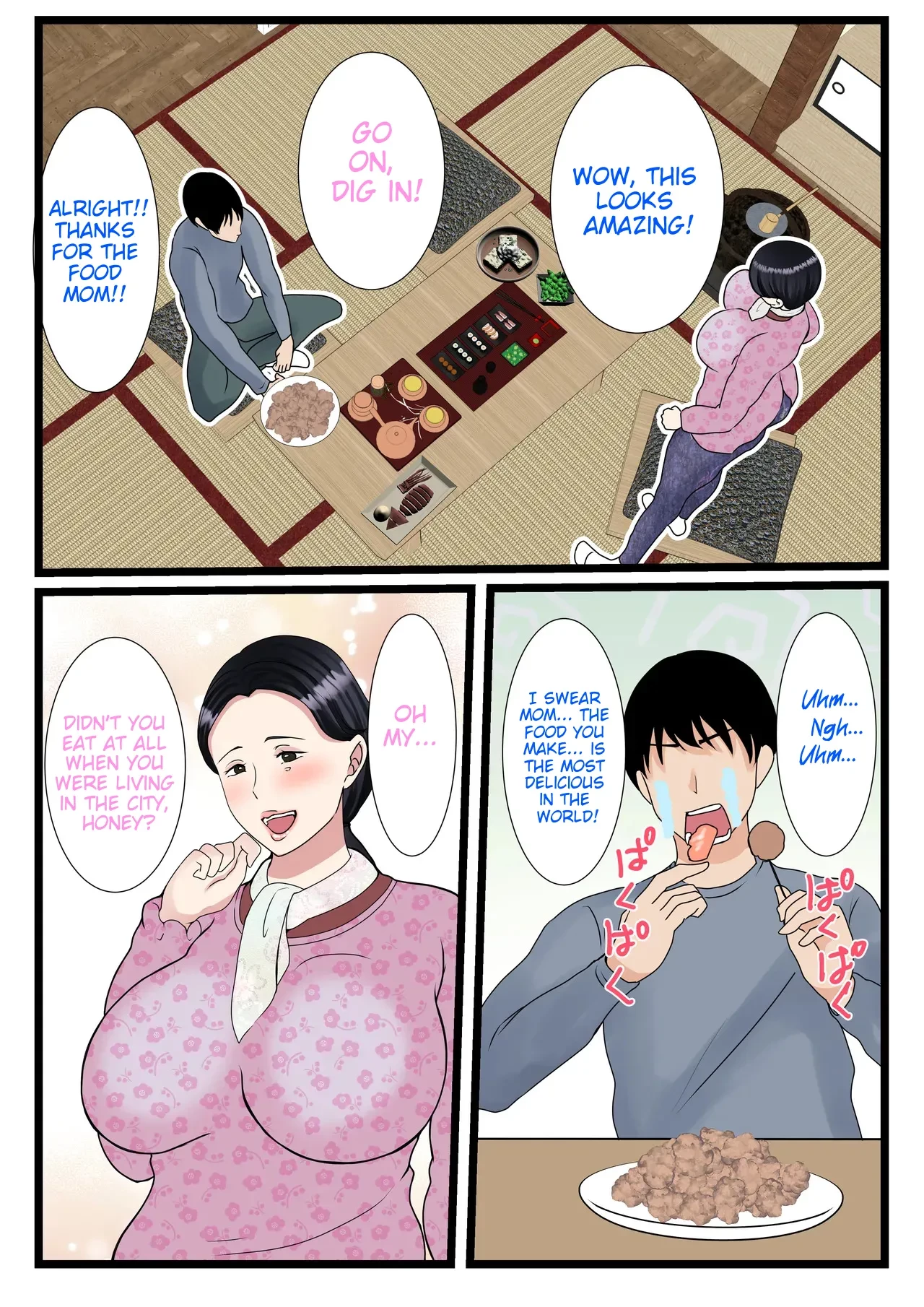 A country mother who makes her son horny. ~My mothers pussy is so erotic, I love it~ Musuko o Muramura Saseru Inaka no Okaa-san ~Haha no Furusato Manko wa Attakai~ image number 5